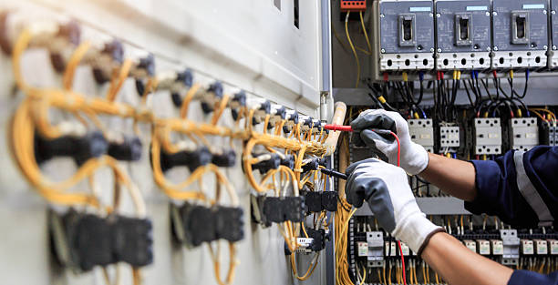 Professional Lighting Installation technician working in Amherst, VA